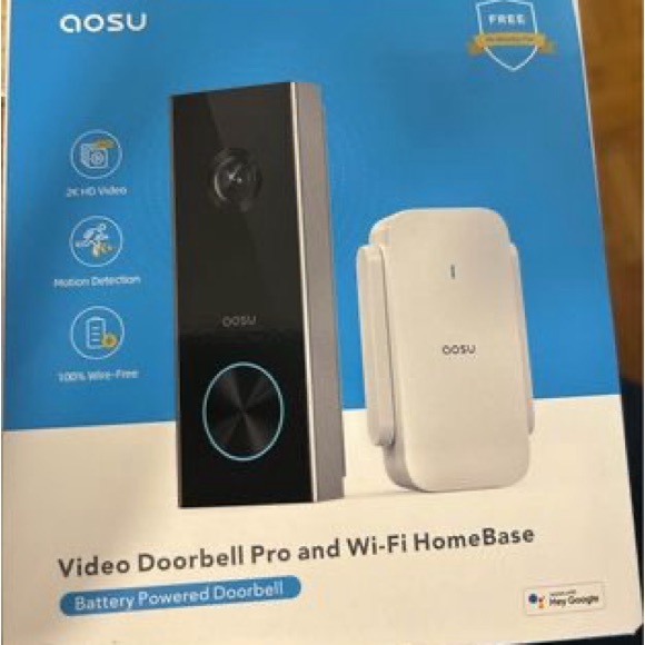 Aosu Video Doorbell Pro with Wifi Homebase - Picture 3 of 6